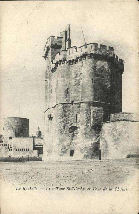 La Rochelle Charente-Maritime Tour St-Nicolas