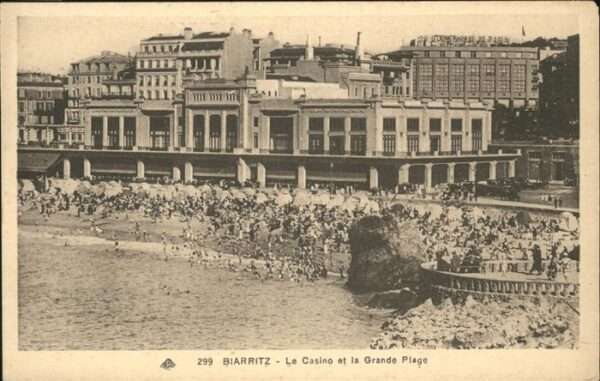 Biarritz Pyrenees Atlantiques Casino Grande Plage