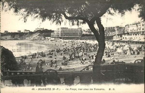Biarritz Pyrenees Atlantiques Plage Tamaris