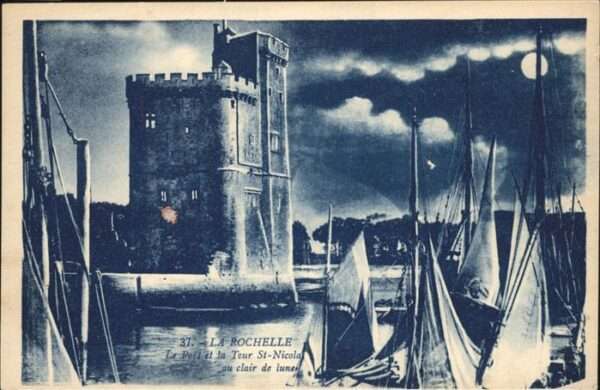 La Rochelle Charente-Maritime St. Nicola lune