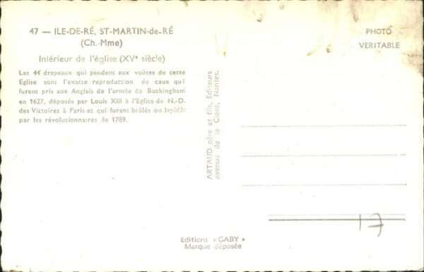 Ile de Re St. Martin de Re Altar Kirche – Bild 2