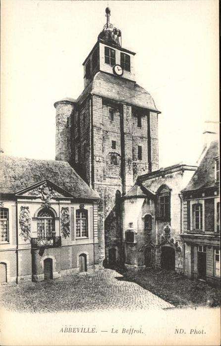 Abbeville 80 Somme Le Beffroi