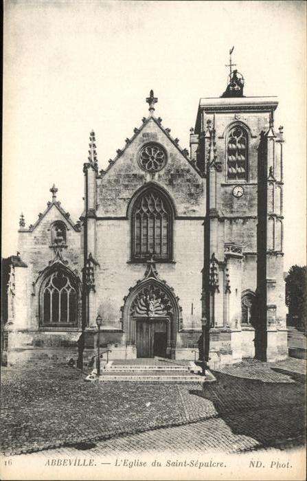 Abbeville 80 Somme L Eglise Saint-Sepulcre