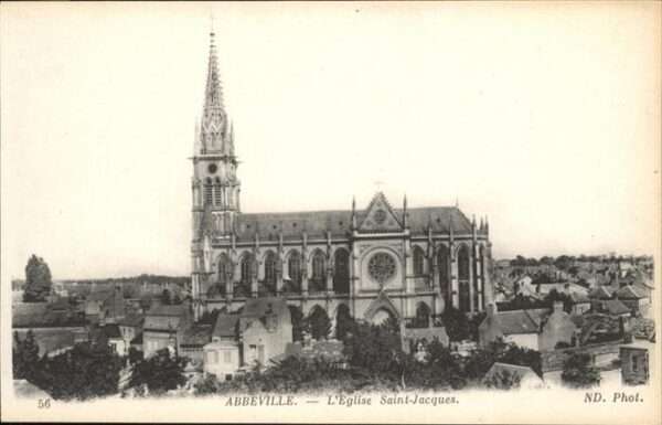 Abbeville 80 Somme L Eglise Saint-Jacques
