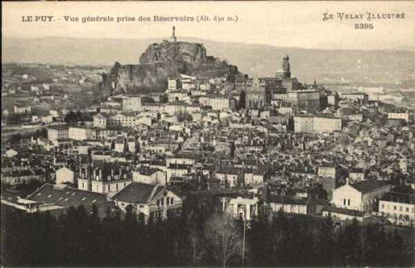 Le Puy-en-Velay Vue generale Reservoirs