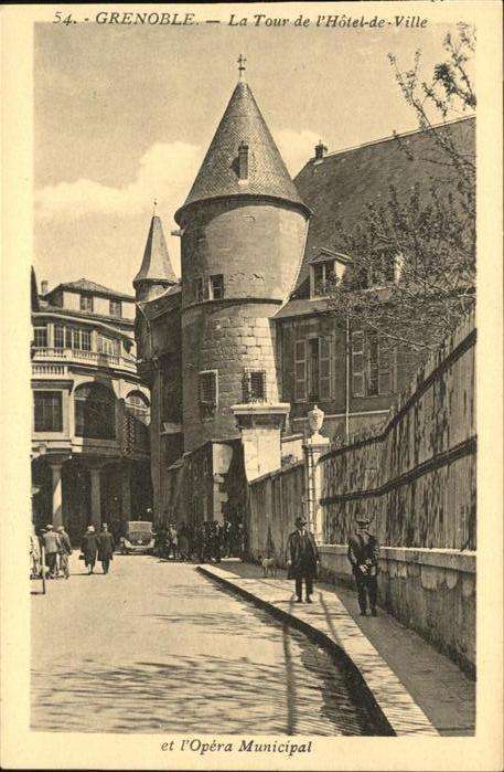 Grenoble Tour Hotel-de-Ville