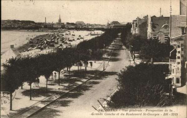 Royan 17 Vue generale Boulevard St-Georges