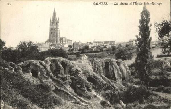 Saintes Charente-Maritime Saint-Eutrope Les Arenes