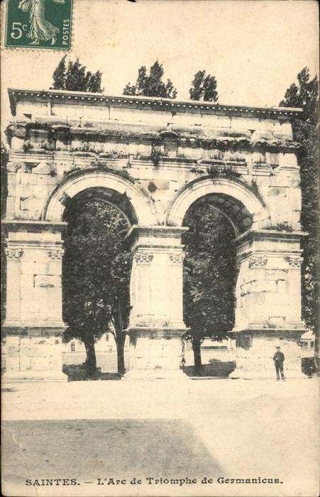 Saintes Charente-Maritime L Arc de Triomphe de Germanicus
