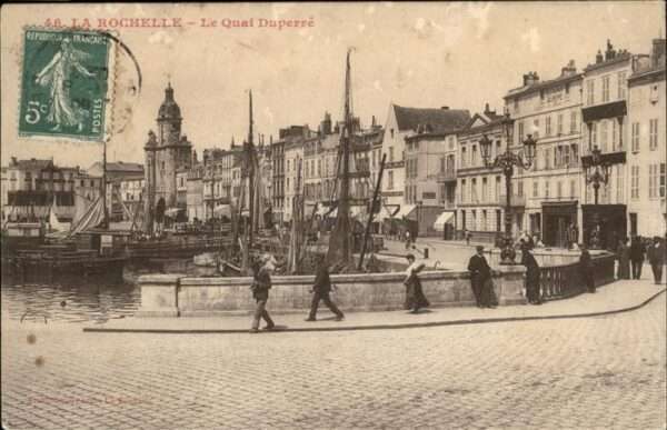 La Rochelle Charente-Maritime Le Quai Duperre
