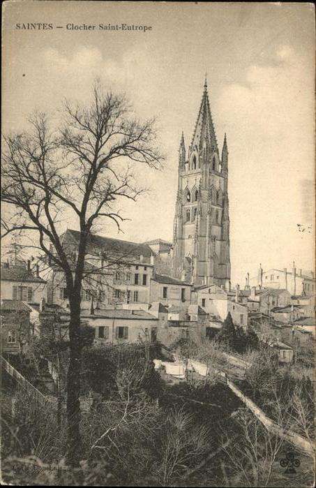 Saintes Charente-Maritime Clocher Saint-Eutrope