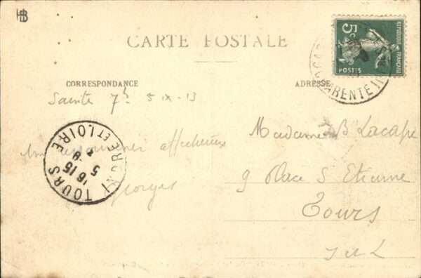 Saintes Charente-Maritime vue generale cote St-Eutrope – Bild 2