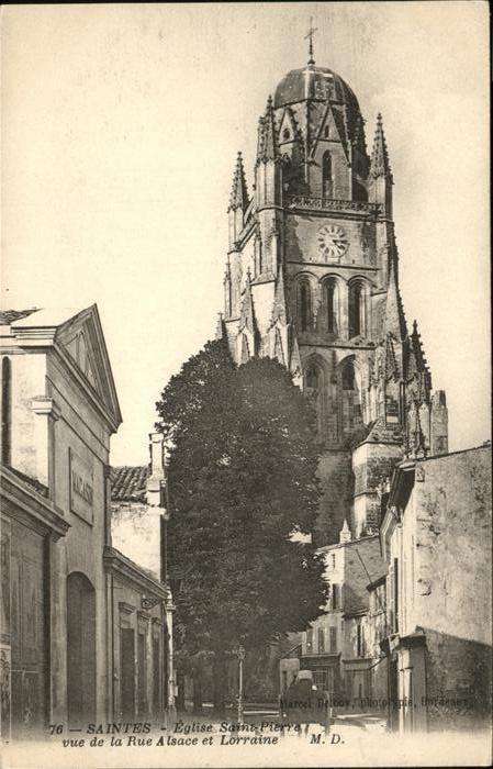 Saintes Charente-Maritime Eglise Saint-Pierre