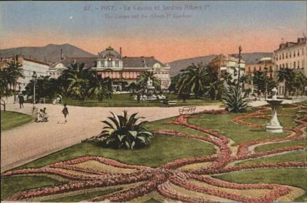 Nice Alpes Maritimes Casinon Jardins Albert