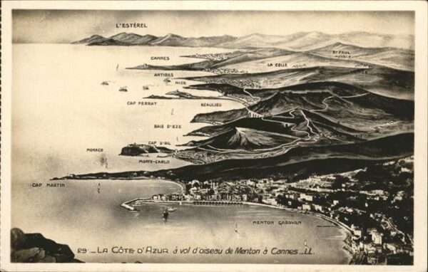Cannes Alpes-Maritimes La Cote d Azur Menton a Cannes