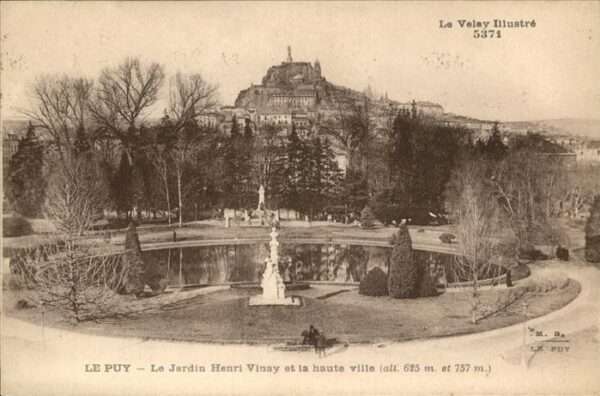 Le Puy-en-Velay Jardin Henri Vinay