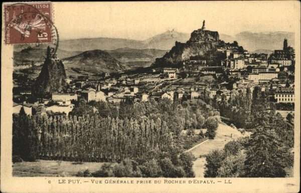Le Puy-en-Velay Generale Prise du Rocher d Espaly