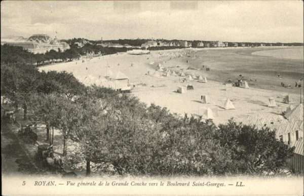 Royan 17 Vue generale Boulevard Saint-Georges