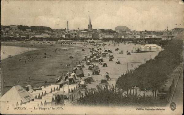 Royan 17 Plage et la Ville
