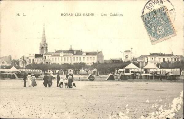 Royan 17 les Bains Cabines
