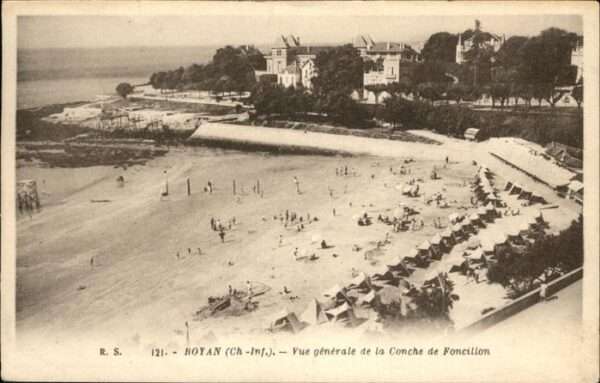 Royan 17 Vue generale Conche Foncillon