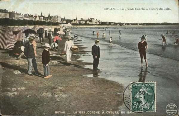 Royan 17 grande Conche Pheure du bain