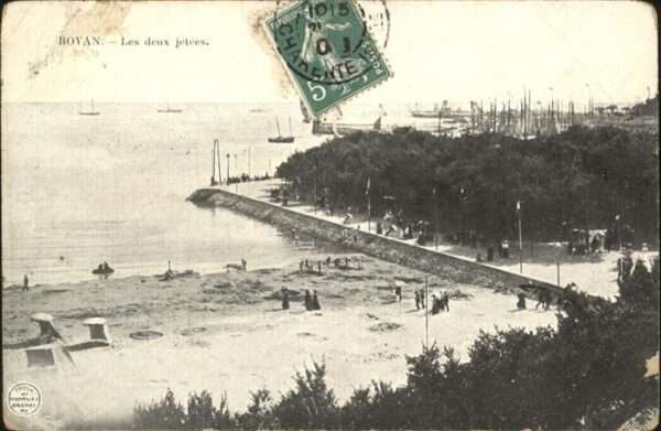 Royan 17 les deux jetees