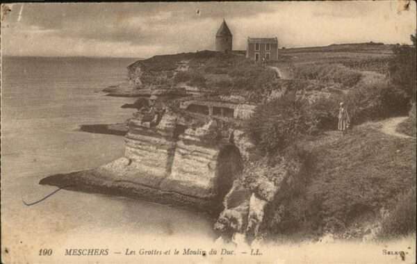 Meschers-sur-Gironde Grottes Moulin du Duc