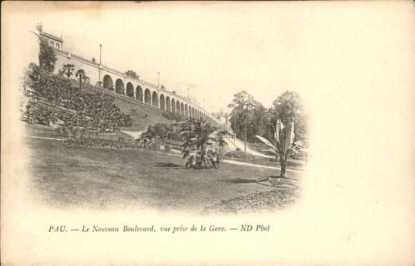 Pau 64 Nouveau Boulevard prise de la Gare