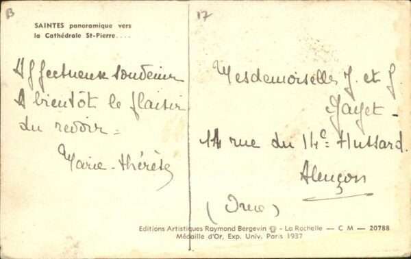 Saintes Charente-Maritime Cathedrale St-Pierre – Bild 2