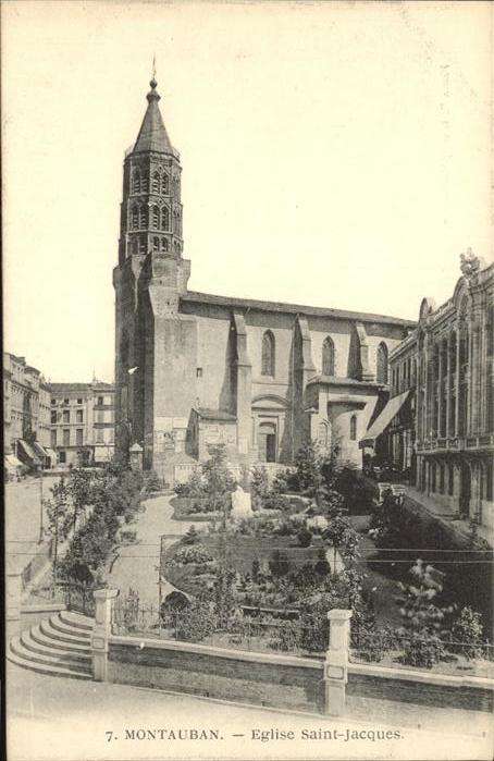 Montauban Tarn-et-Garonne Eglise Saint-Jacques