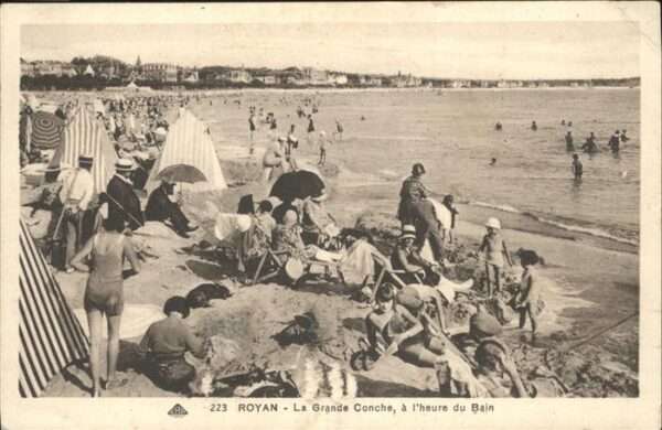 Royan 17 Grande Conche heure du Bain