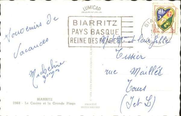 Biarritz Pyrenees Atlantiques Casino Grande Plage – Bild 2