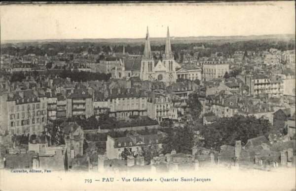 Pau 64 Vue Generale Quartier Saint-Jacques