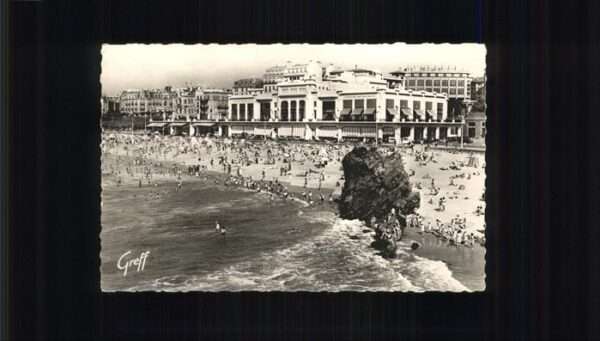 Biarritz Pyrenees Atlantiques Casino Municipal Plage