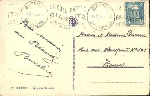 Biarritz Pyrenees Atlantiques Cote des Basques – Bild 2