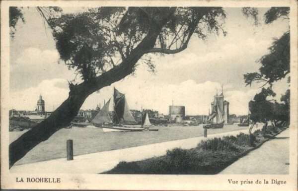 La Rochelle Charente-Maritime Vue prise de la Digue