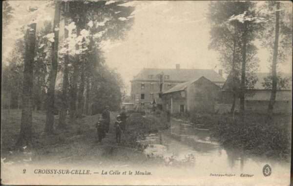 Croissy-sur-Celle La Celle et le Moulin