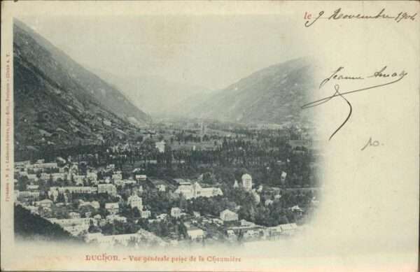 Luchon Haute-Garonne Vue generale prise de la Chaumiere