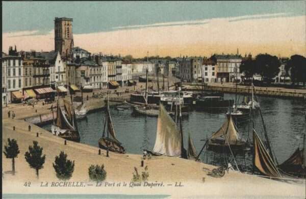 La Rochelle Charente-Maritime Port et le Quai Duperre