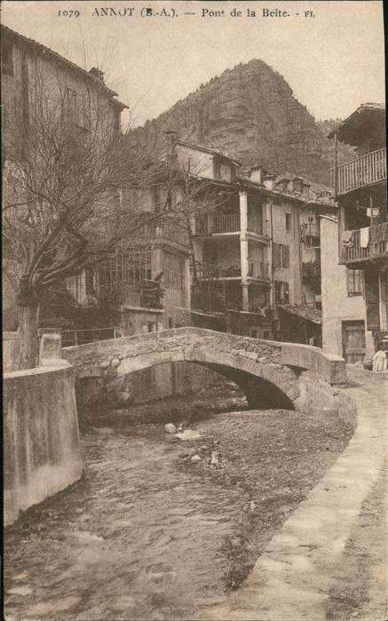 Annot Pont de la Beite