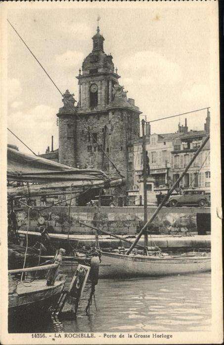 La Rochelle Charente-Maritime Porte Grosse Horloge