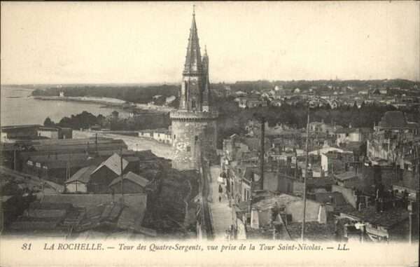 La Rochelle Charente-Maritime Quazre Sergents Saint Nicolas