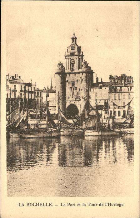La Rochelle Charente-Maritime Port Tour Horloge