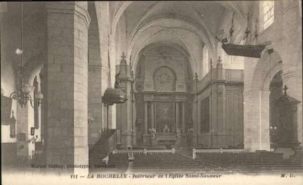 La Rochelle Charente-Maritime Eglise Saint Sauveur