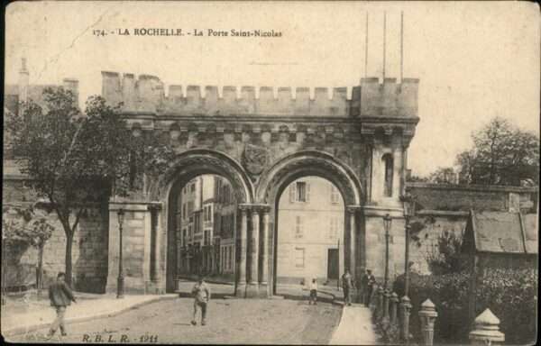 La Rochelle Charente-Maritime Porte Saint Nicolas