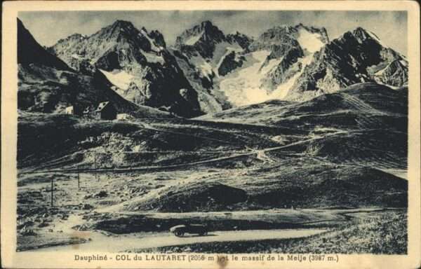 Dauphine Col du Lautaret massif Meije