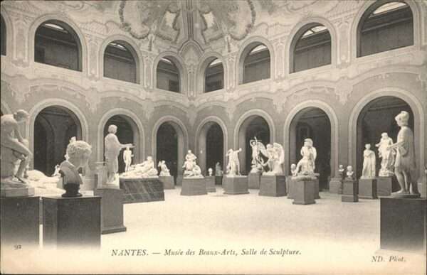 Nantes Loire Atlantique Musee Beaux Arts Salle Sculpture