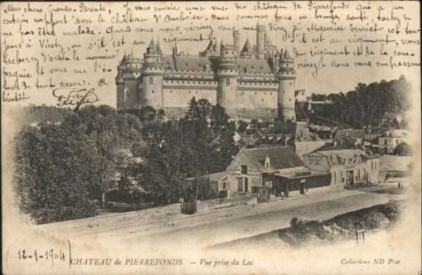 Pierrefonds Oise Chateau