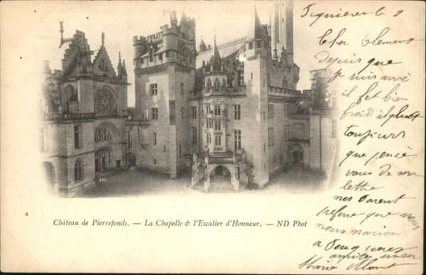 Pierrefonds Oise Chateau